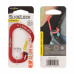 Mosquetão Nite Ize SlideLock Carabiner #4 em alumínio vermelho